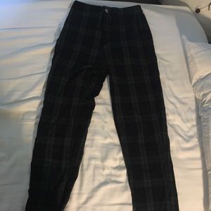 plaid pants